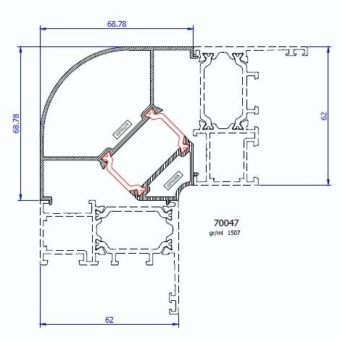 70047 – Geal HP 700 – Angolo 90°