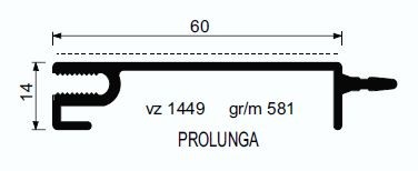 VZ 1449  – Allco 5 – Prolunga per imbotte vuoto mm 60