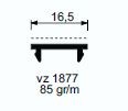VZ 1877  – Allco 5 – Profilo a scatto monoblocco