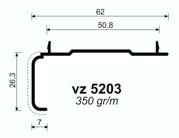 VZ 5203  – Triallco 65-90 – Telaio a scatto 65