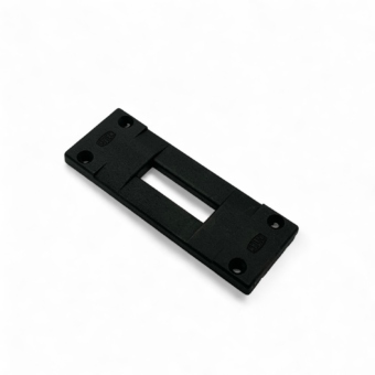Omec – 04063N – Contropiastre in nylon nero NC 40 per fasce
