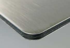 Dibond-Polylite 1500×3050 mm colore bianco/argento