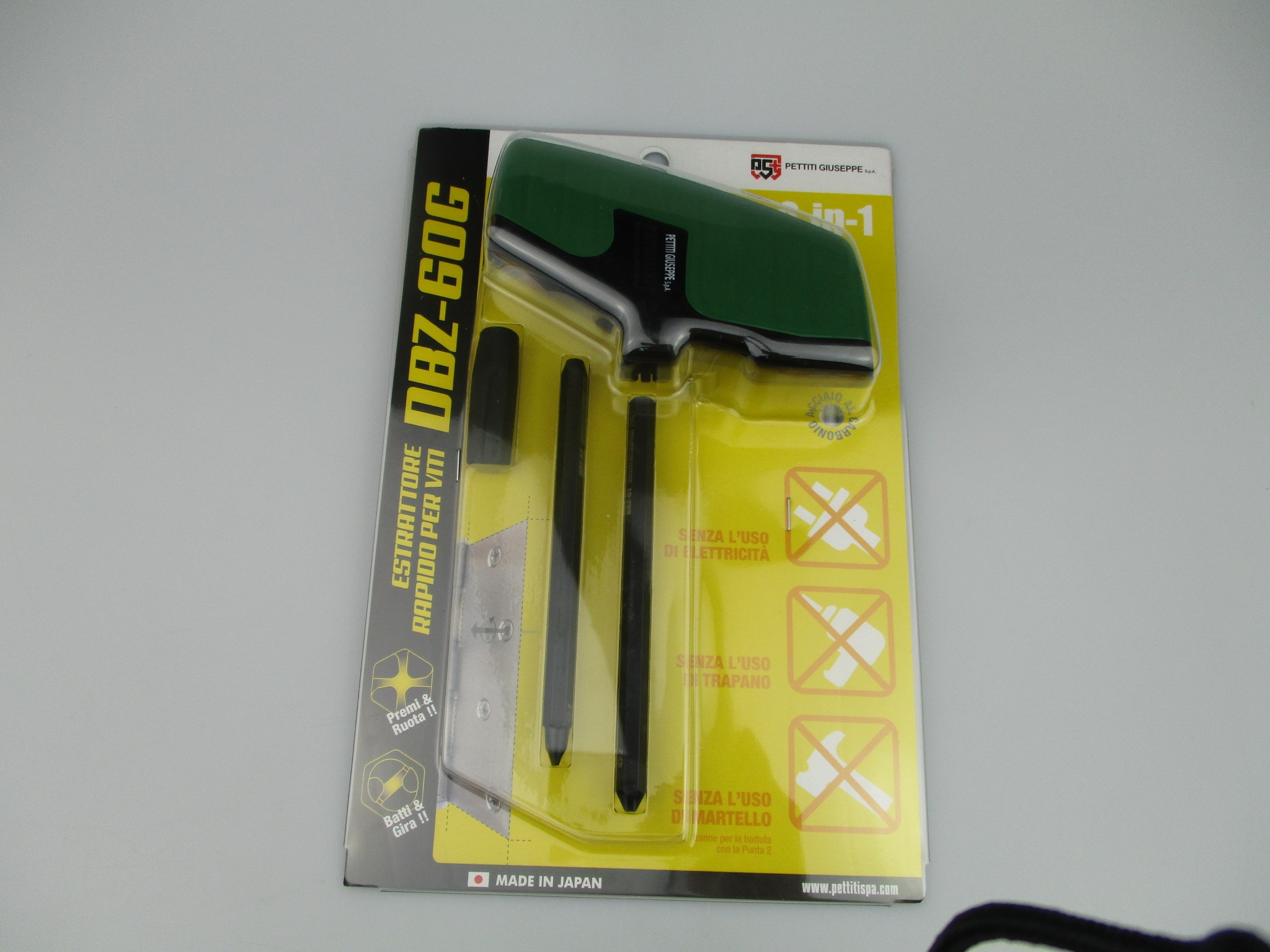 PETTITI – DBZ-60G – Estrattore rapido per viti