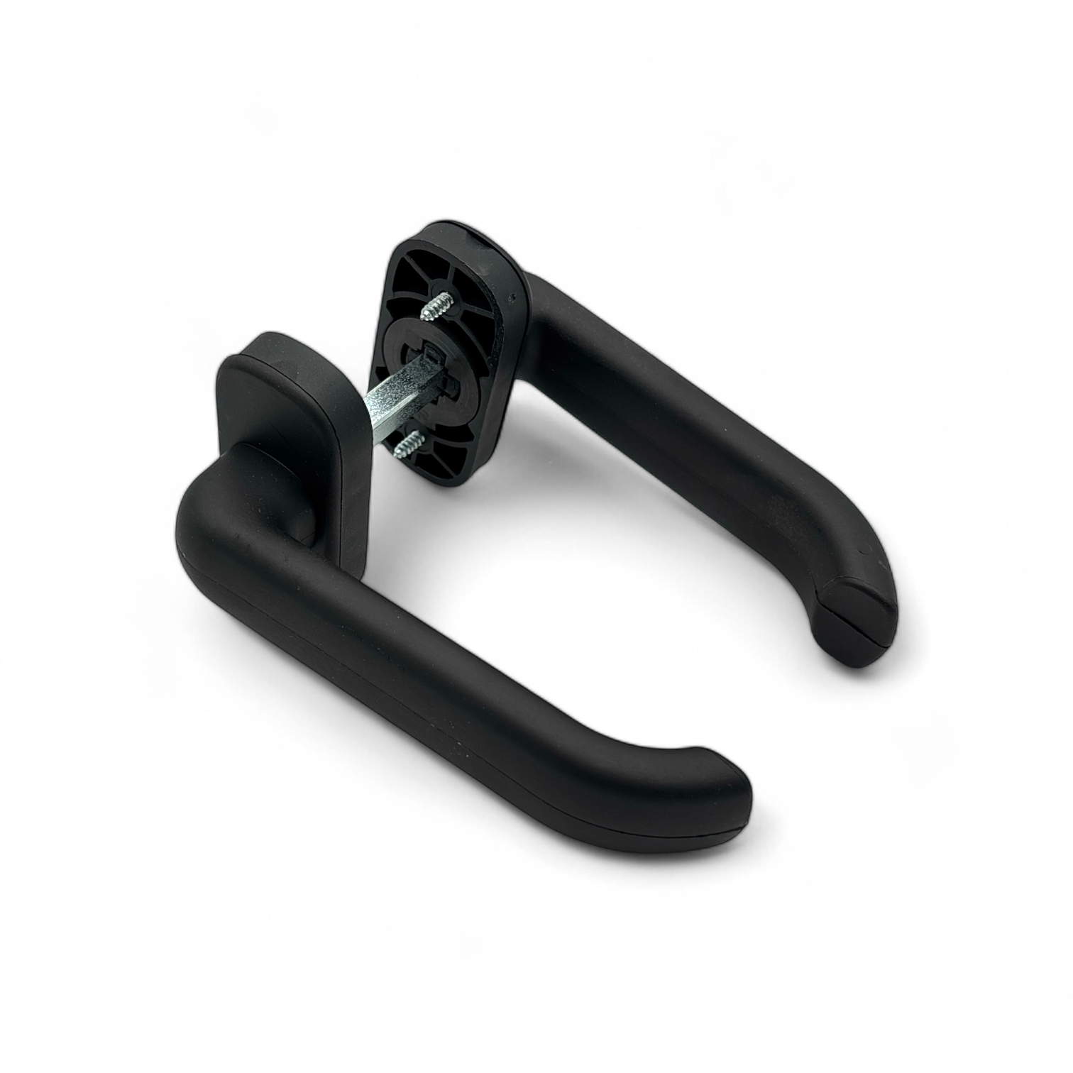 Esinplast – 2098 – Doppia maniglia in resina ribassata Ral 9005 Tata