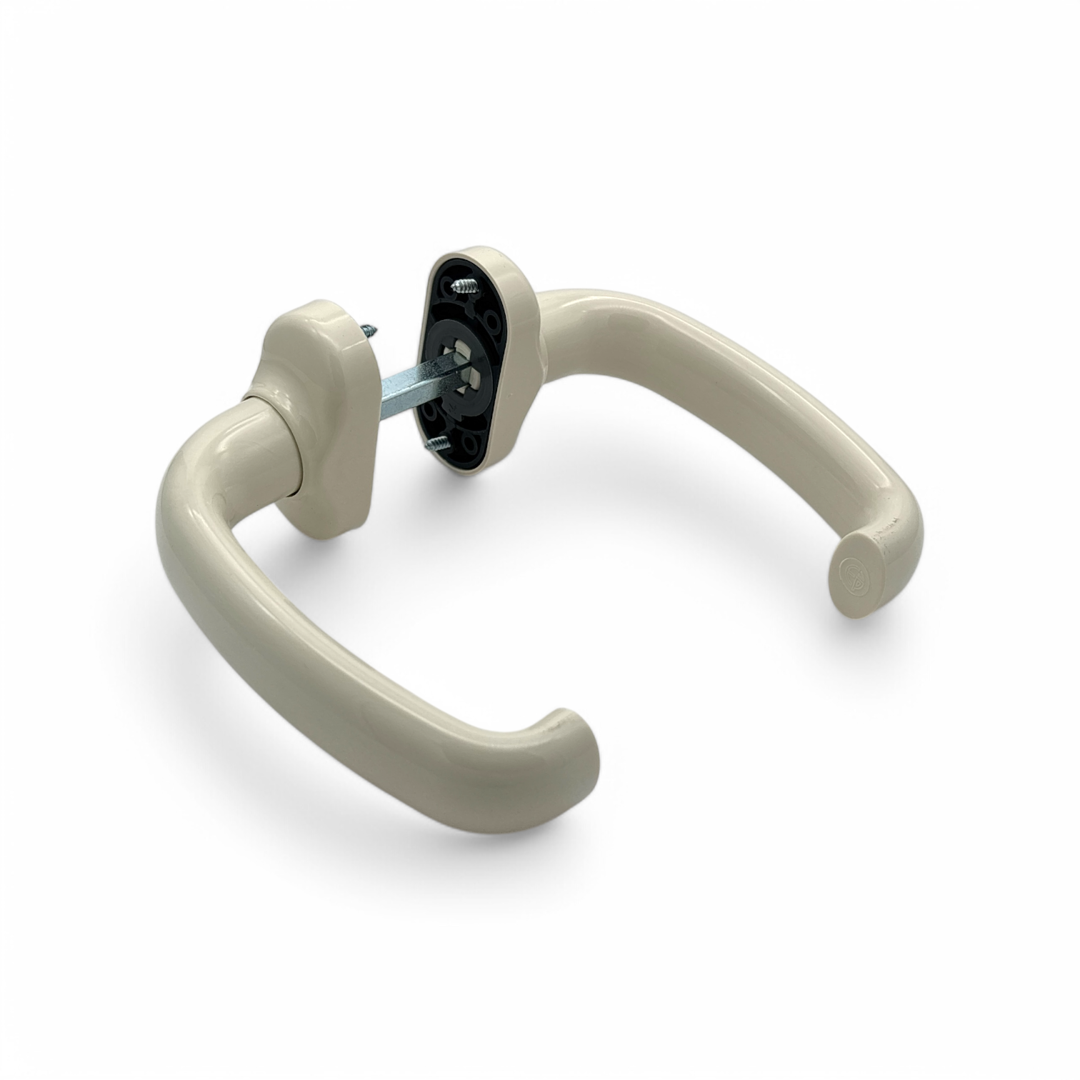 Esinplast – 2748 – Doppia maniglia in resina lucida Ral 9010 Cristina