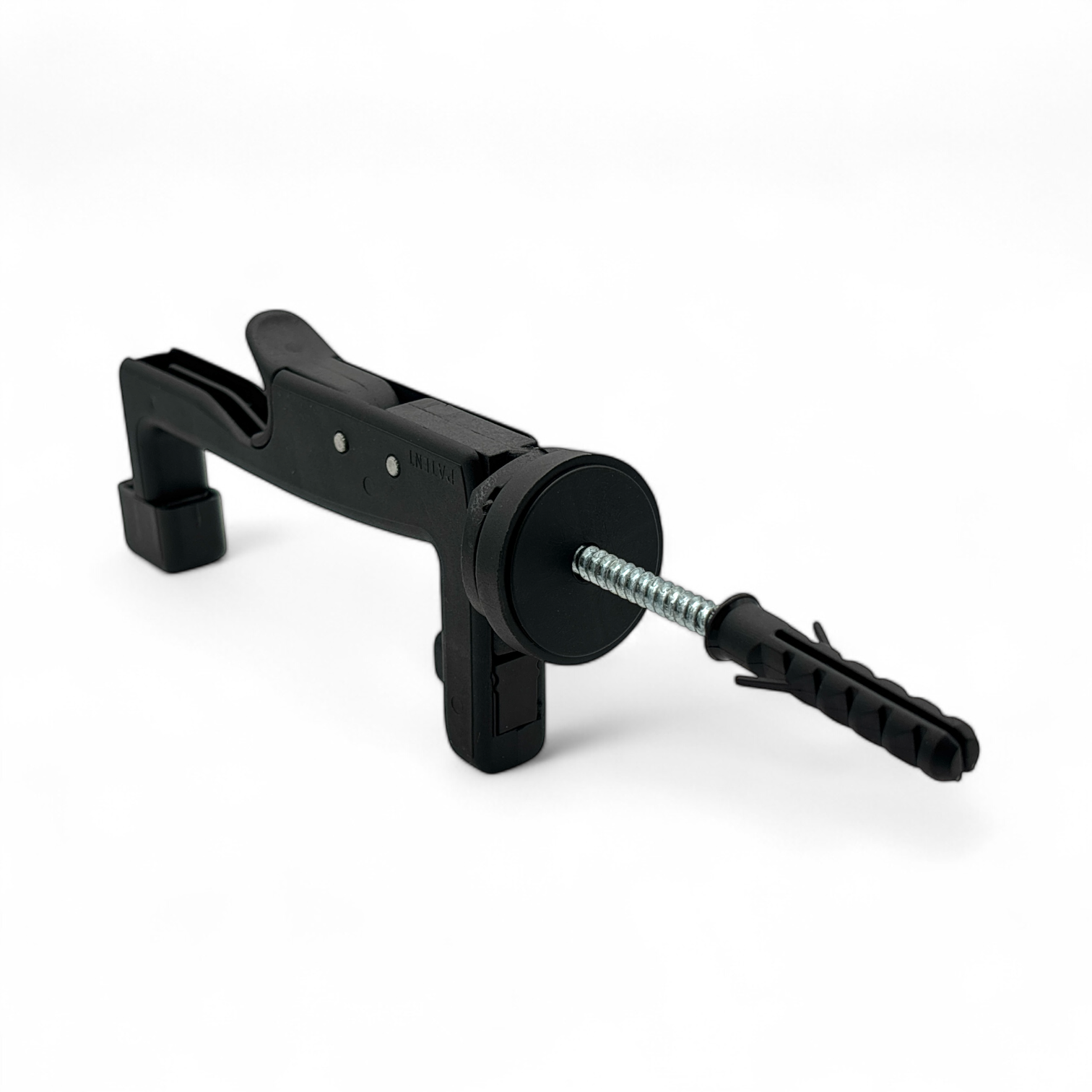 Fermo Imposta Grillo Super Midi Esinplast - Bloccaggio Automatico Persiane - Vite 70mm - Nylon Nero