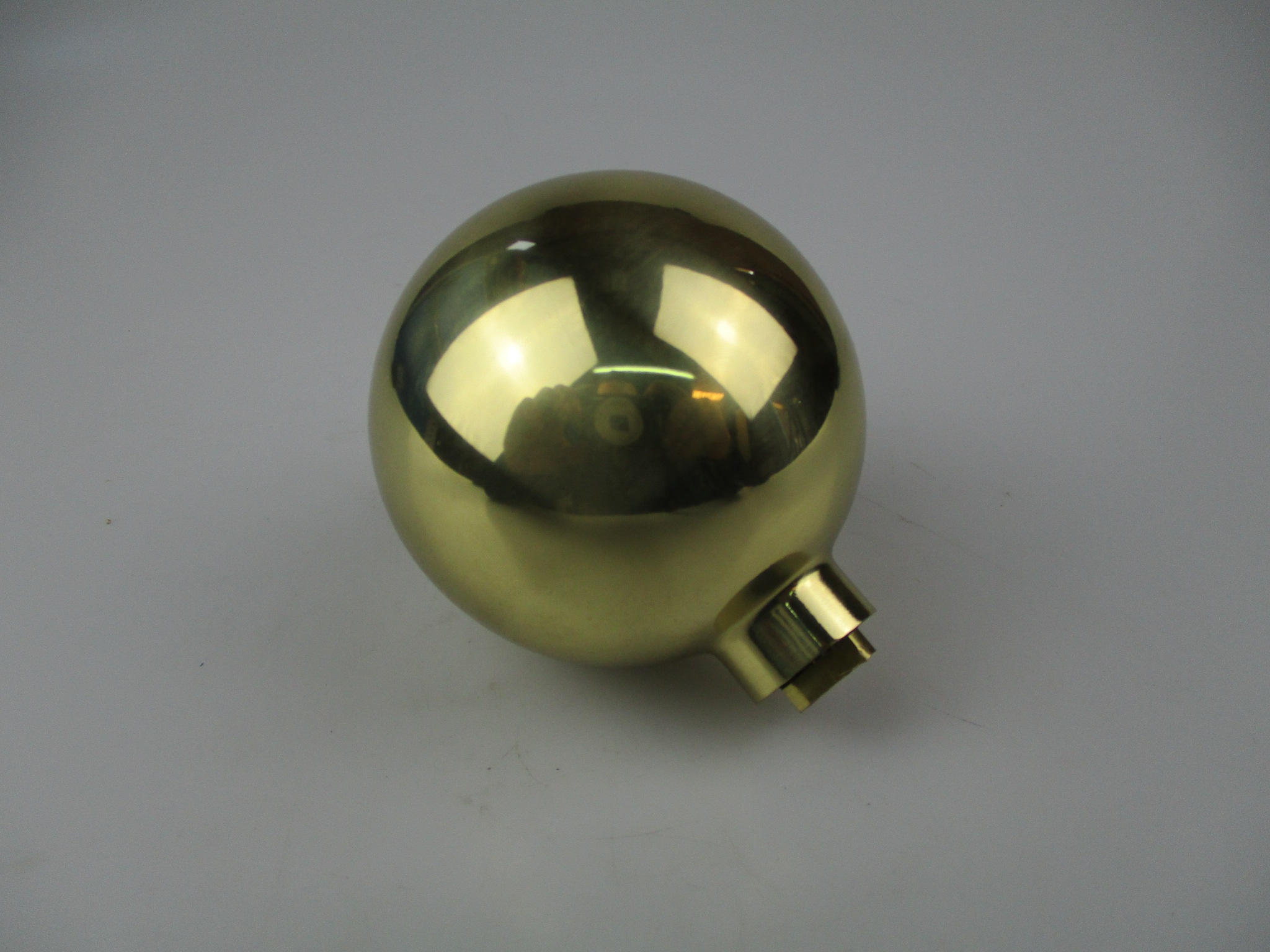 Cottali – 7460058 – Pomolo Caposcala a sfera 58 mm Ottone lucido