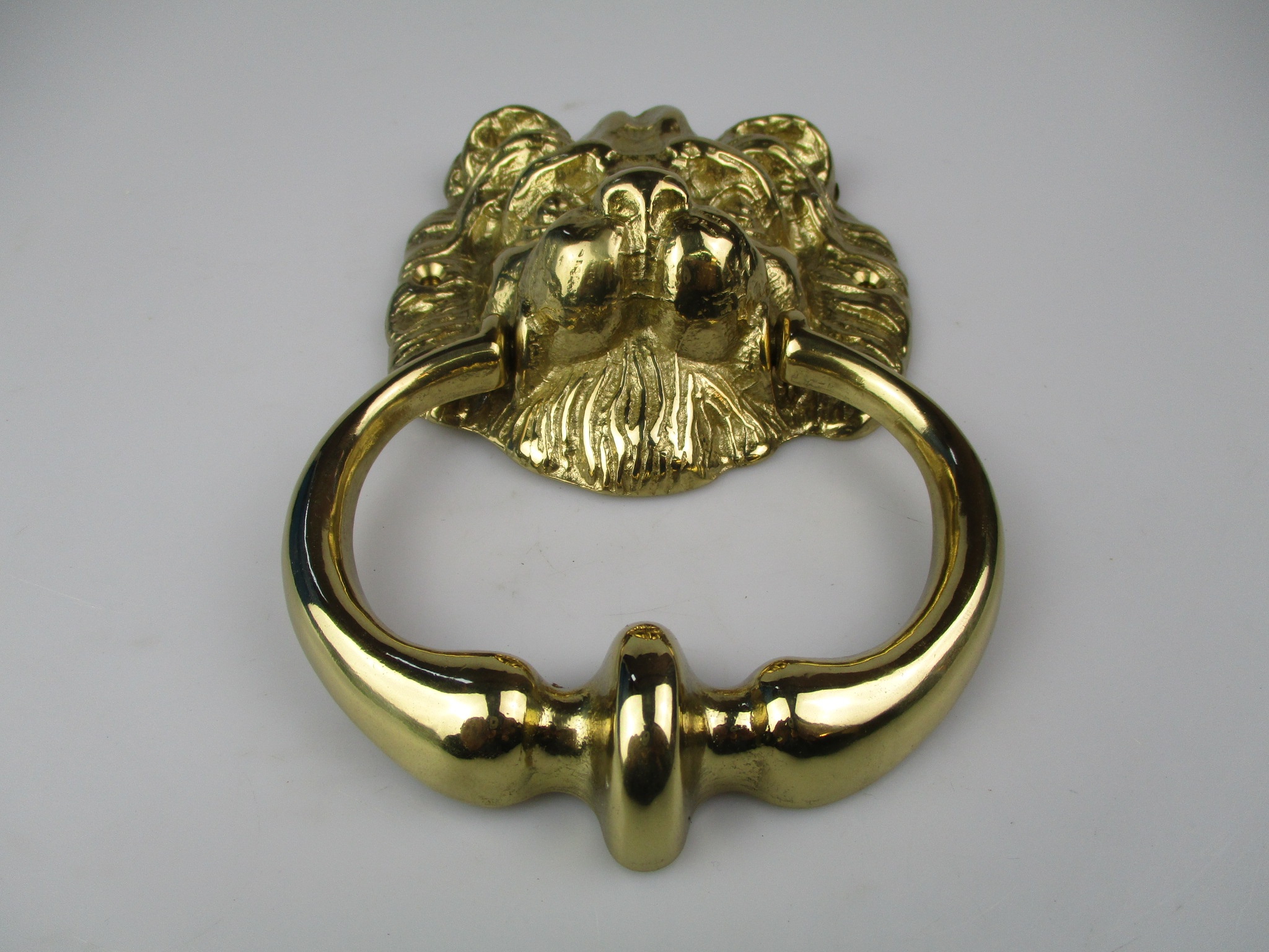 Cottali – 7401508 – Battente Leone 80 mm Ottone lucido