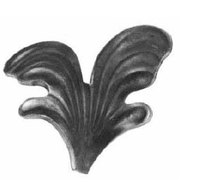 India – 136.4 – Foglia stampata a caldo 70×60 mm