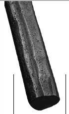 India – 600.1 – Tondo battuto meccanicamente 3000 mm