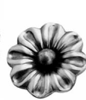 India – 697.4 – Rosetta con sfera 65 mm
